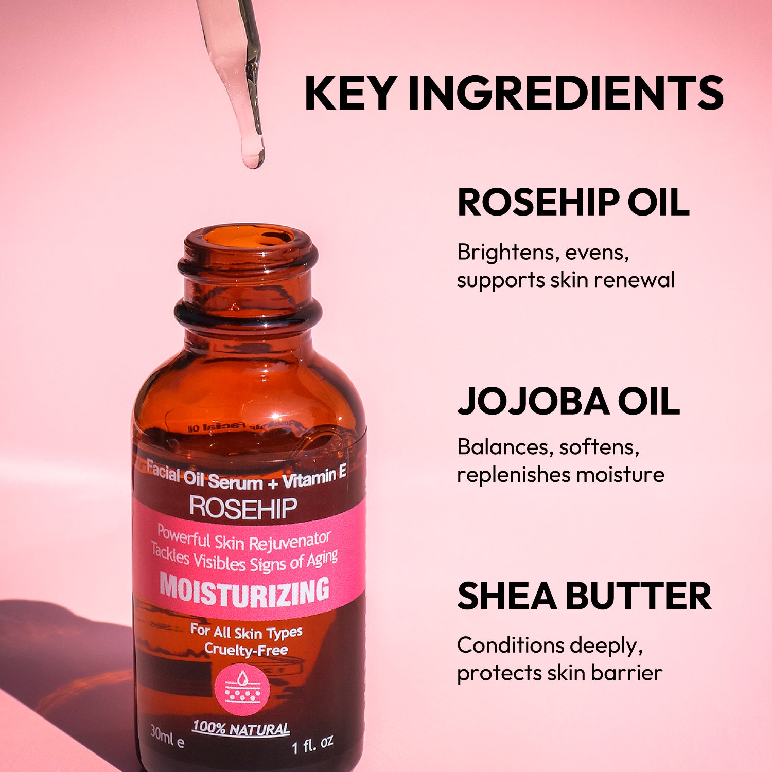 Rosehip Facial Oil Serum