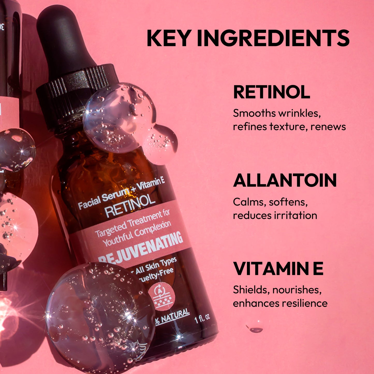 Vitamin C + Hyaluronic Acid + Retinol